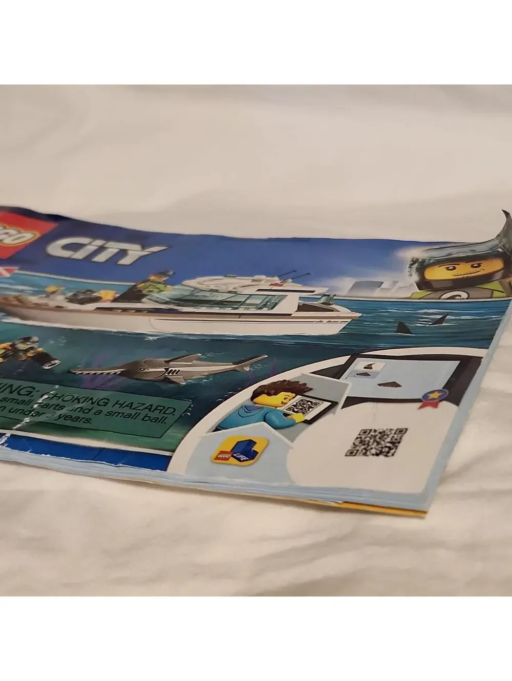 Lego 60221 Diving Yacht Boat Instruction Book Only